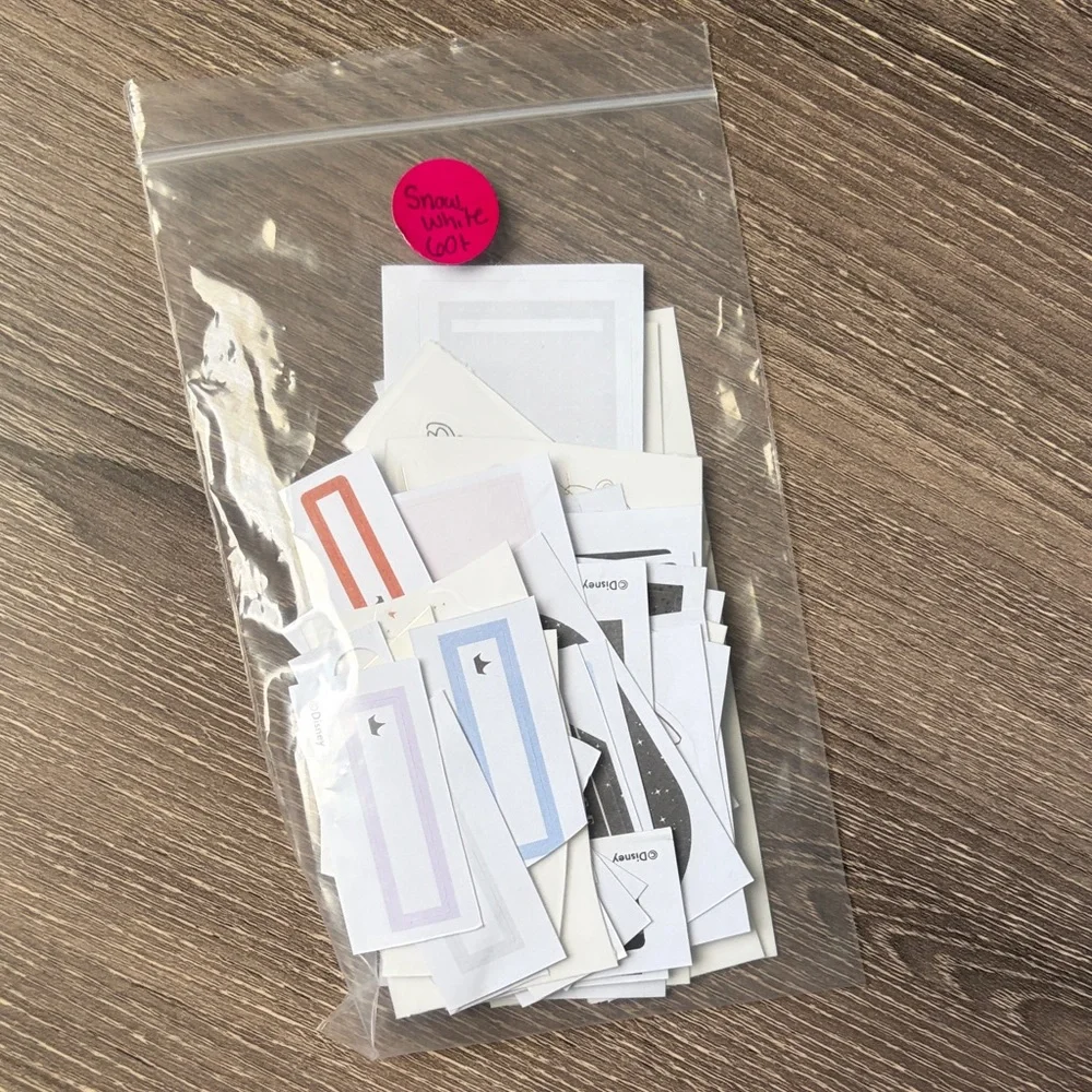 ❤️$4 Disney Snow White Not So Mystery Happy Planner Sticker Set